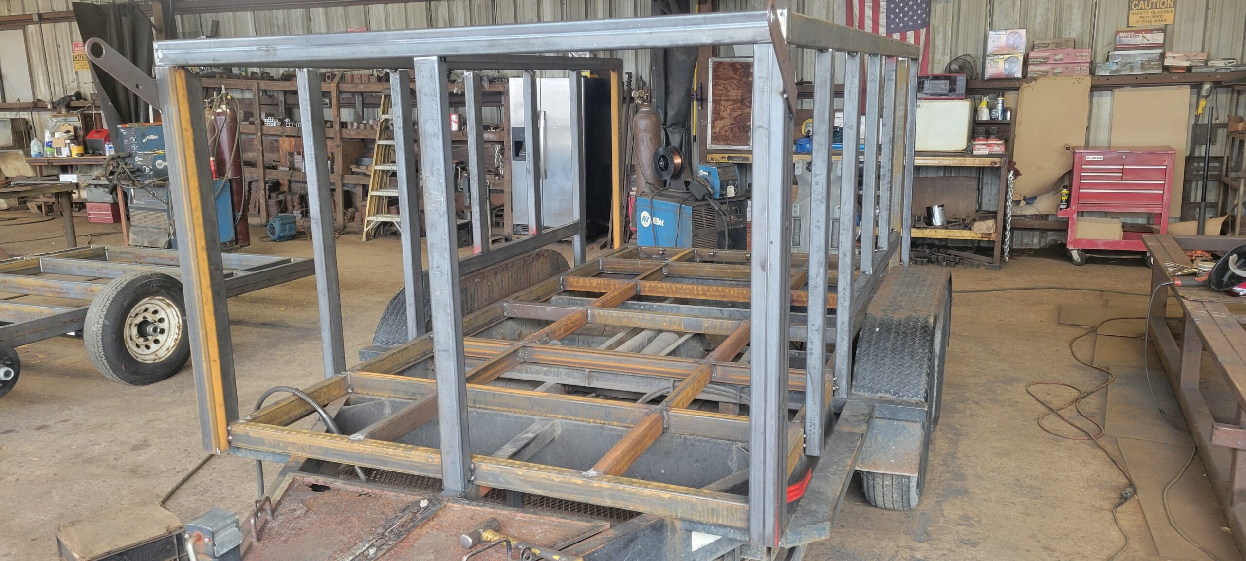 dump trailer bed frame scaled