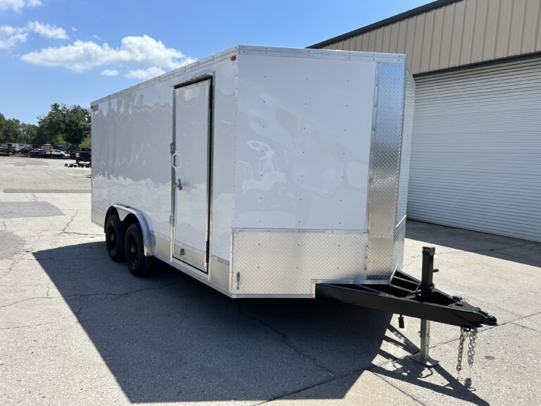 8.5 x 16 enclosed cargo trailer