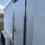 white cargo trailer side door